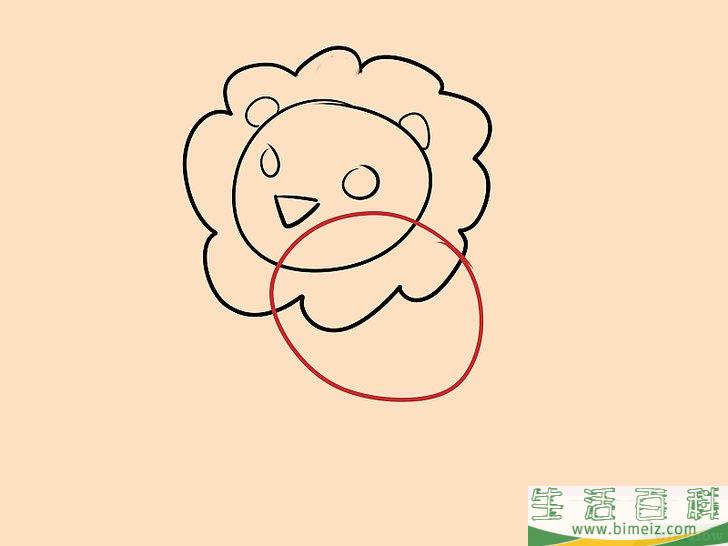 怎么画狮子