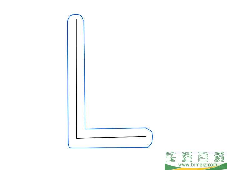 怎么画3D字母