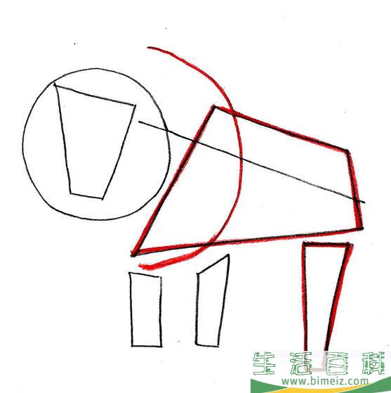 怎么画狮子