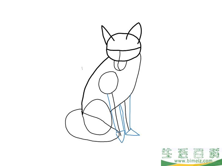 怎么画狐狸