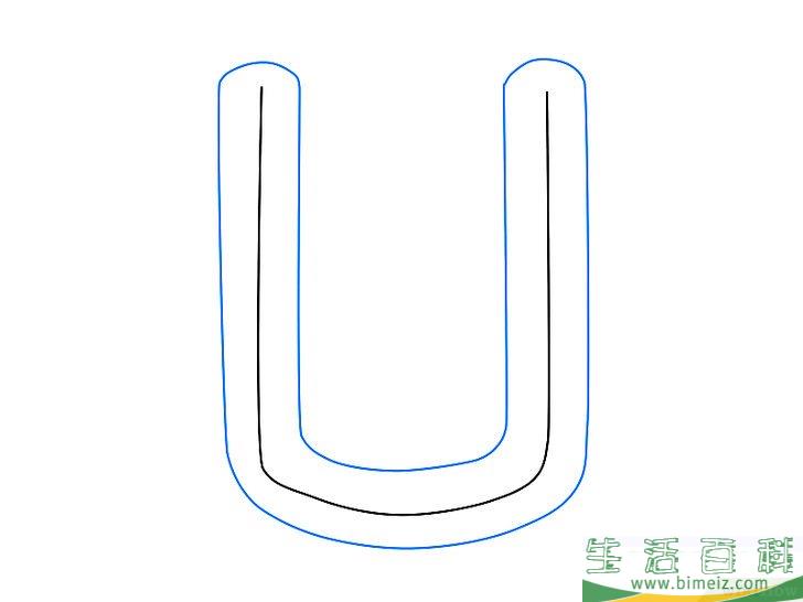 怎么画3D字母