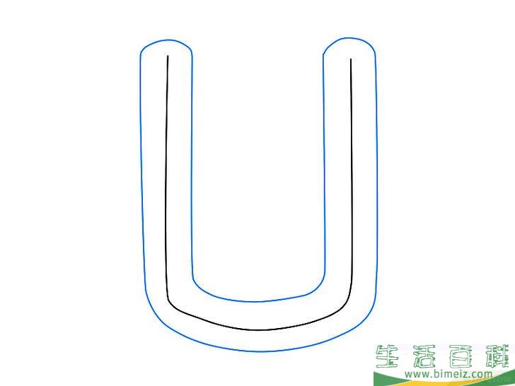 怎么画3D字母