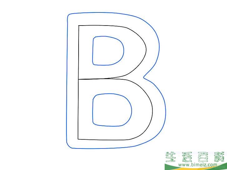 怎么画3D字母