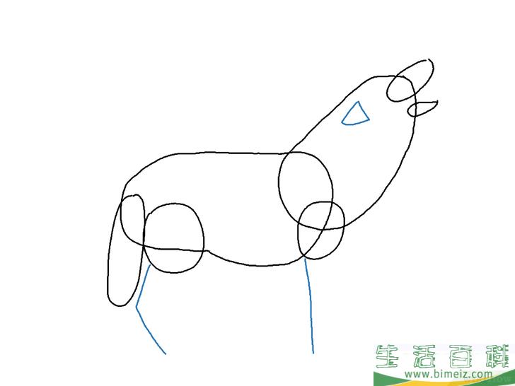 怎么画狼