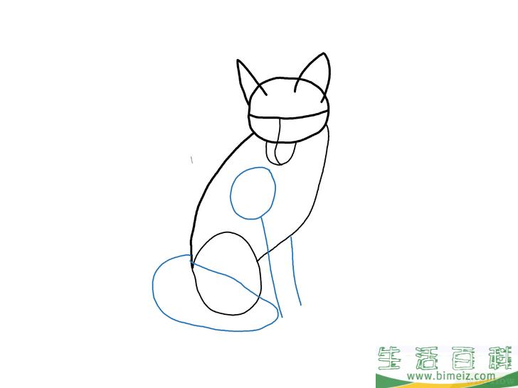 怎么画狐狸