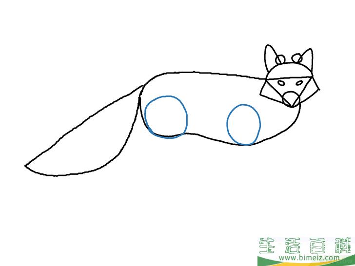 怎么画狐狸