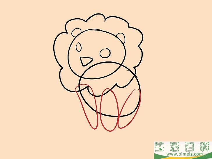 怎么画狮子
