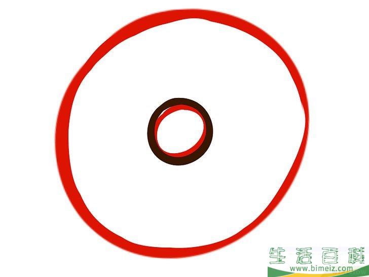 怎么画花
