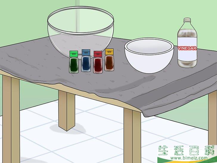 怎么用食用色素给衣物染色