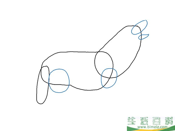怎么画狼