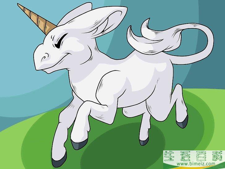 怎么画独角兽