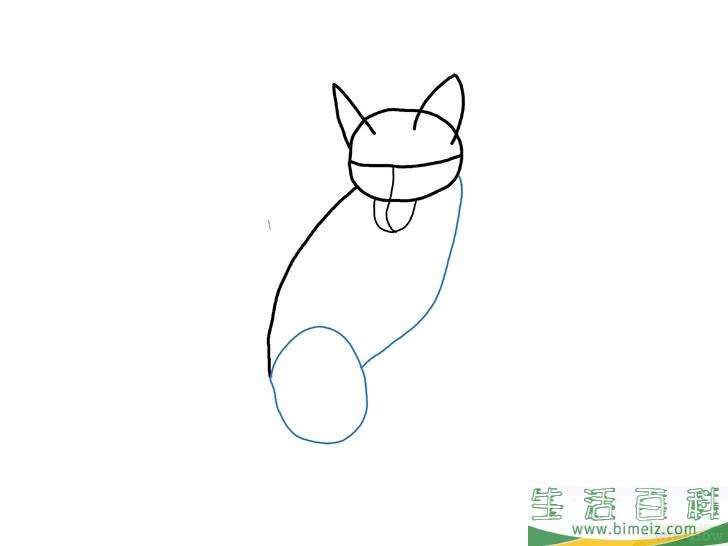 怎么画狐狸