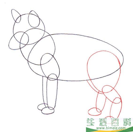 怎么画狐狸