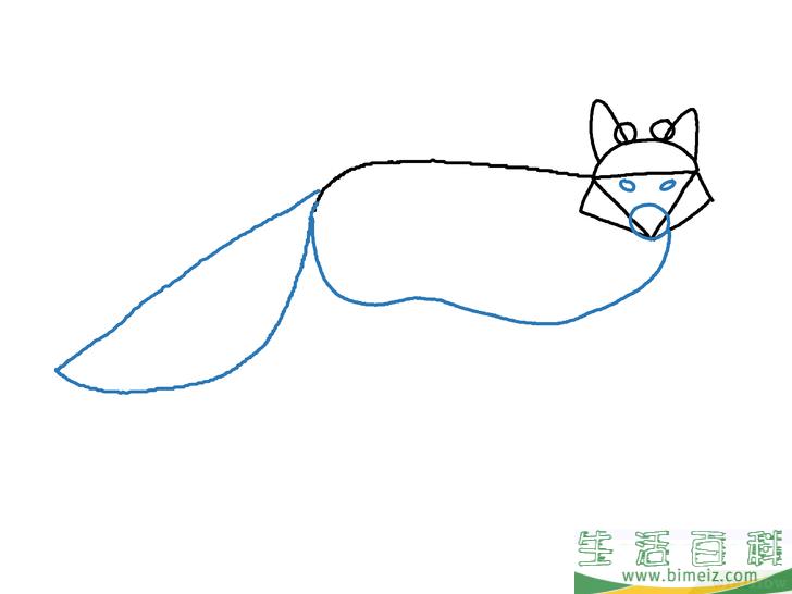 怎么画狐狸