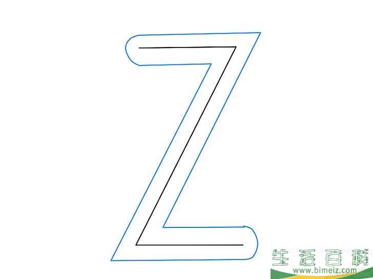 怎么画3D字母