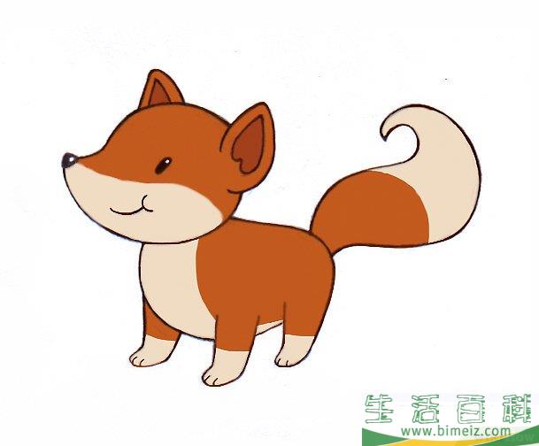 怎么画狐狸