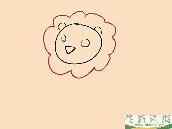 怎么画狮子