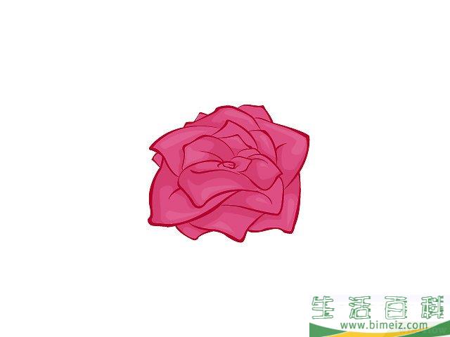怎么画花
