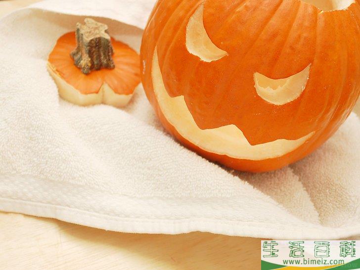 怎么防止万圣节用的南瓜灯发霉