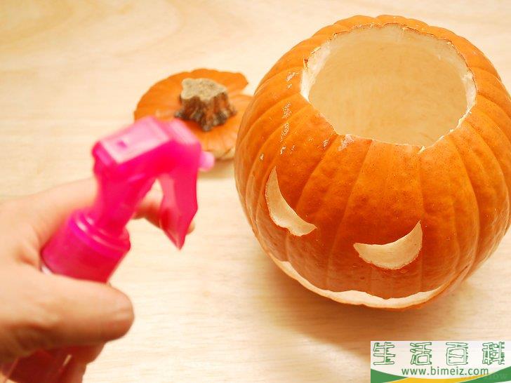 怎么防止万圣节用的南瓜灯发霉