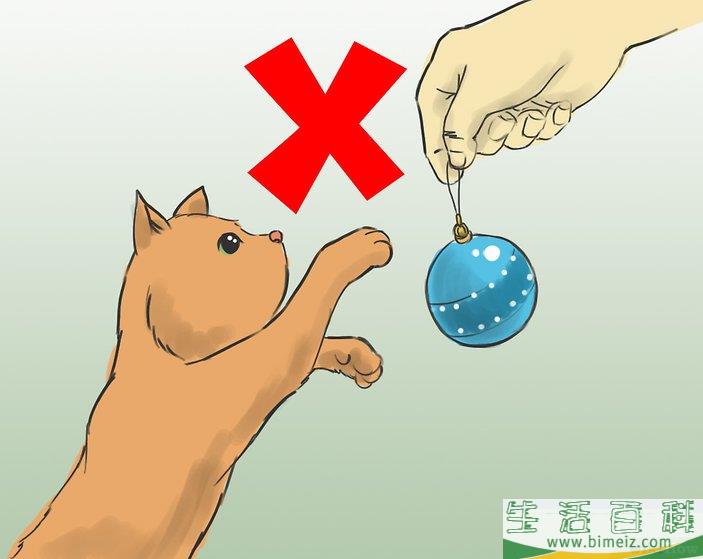 怎么不让你的猫咪接近圣诞树