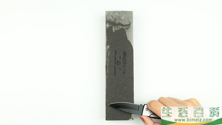 怎么把折叠小刀磨快
