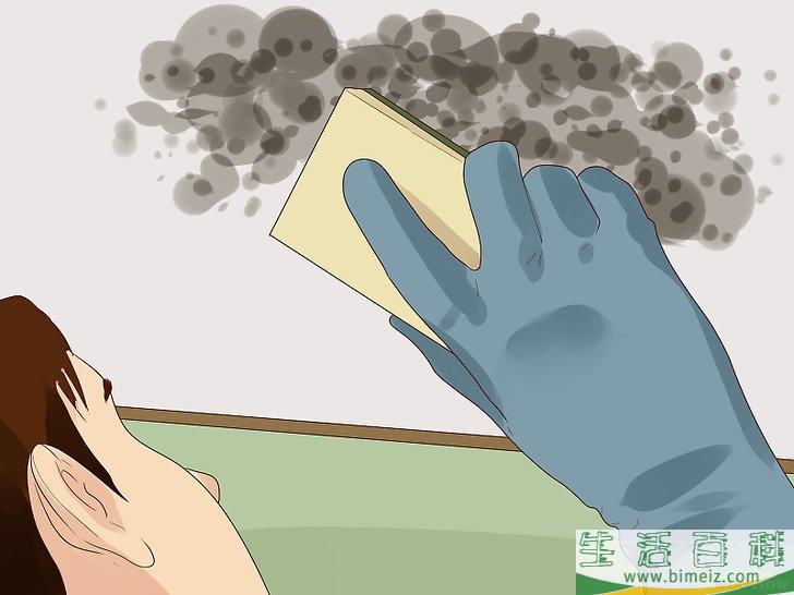 怎么清除天花板上的霉菌