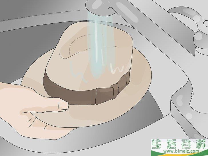 怎么除去帽子上的汗渍
