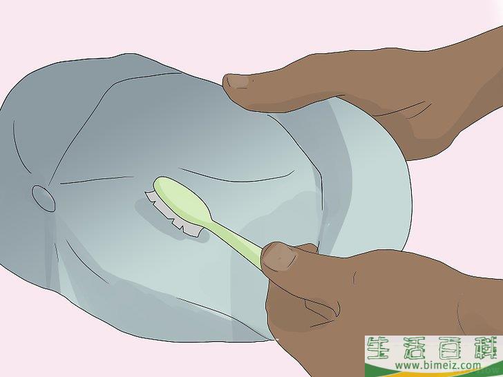 怎么除去帽子上的汗渍