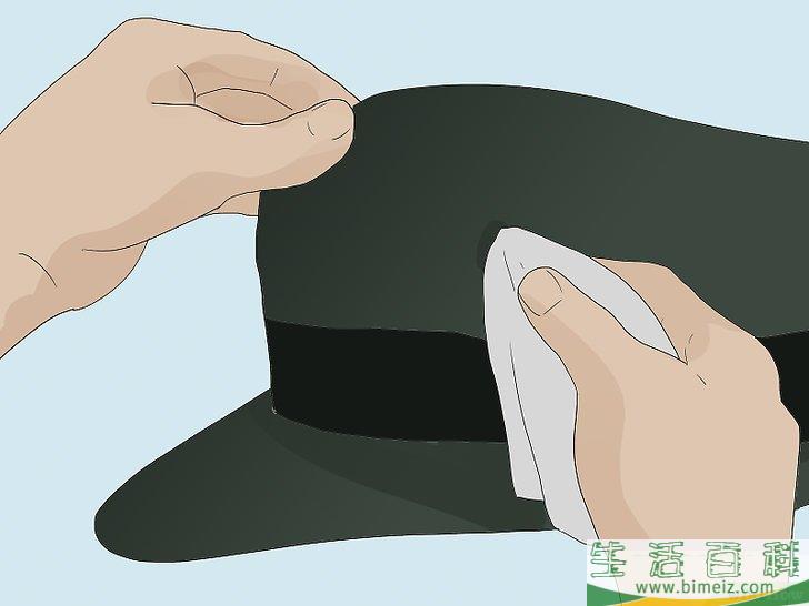 怎么除去帽子上的汗渍