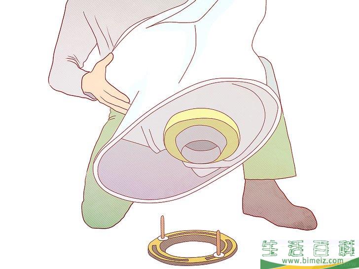 怎么更换马桶法兰盘