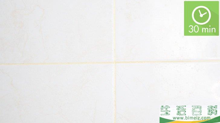 怎么清洁淋浴间瓷砖