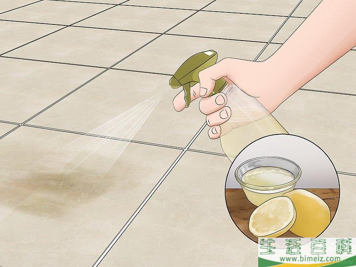 怎么去除地砖上的污渍