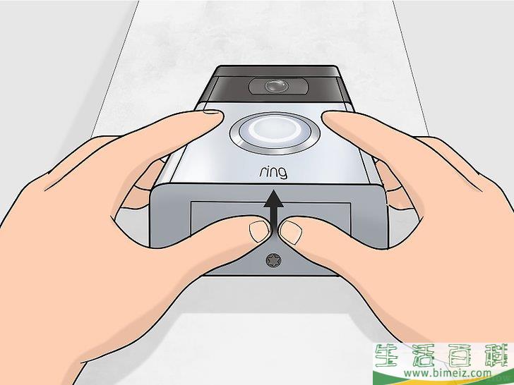 怎么卸下门铃外壳