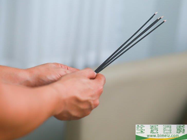 怎么点线香