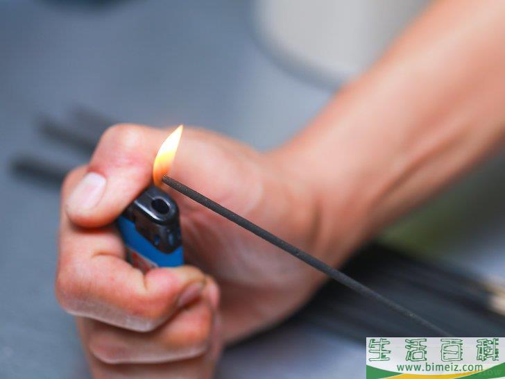 怎么点线香