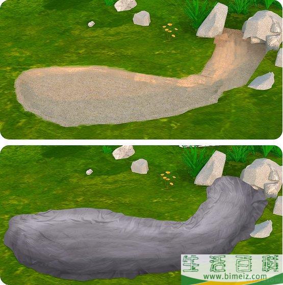 怎么搭建瀑布景观