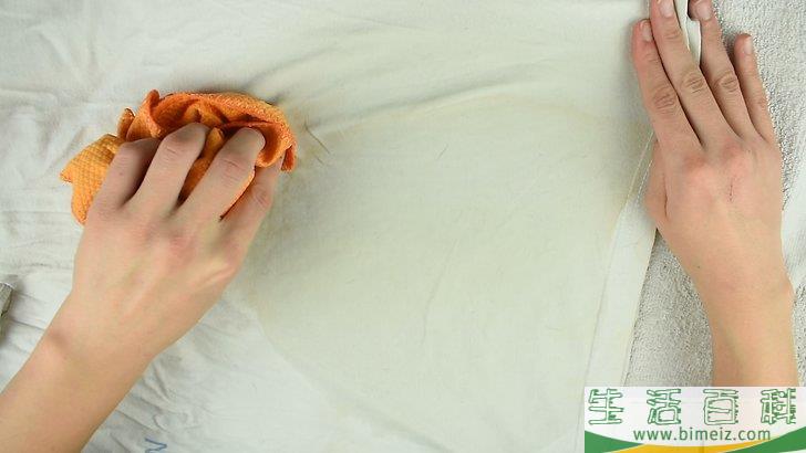 怎么除去织物上的水印