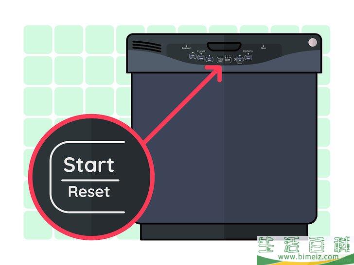 怎么重置GE洗碗机