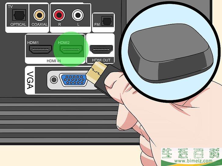 怎么将Roku连接到电视上