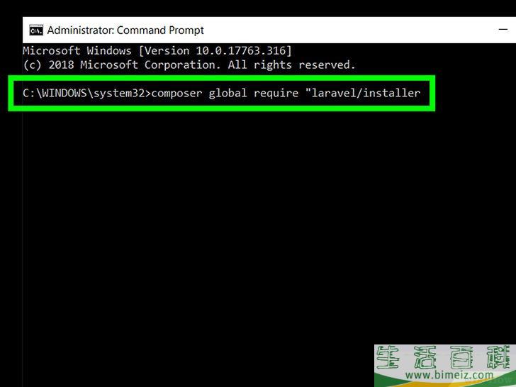 怎么在Windows上安装Laravel框架