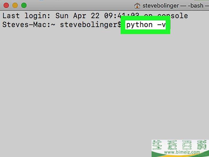 怎么在Windows或Mac上查看Python的版本