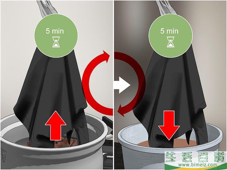 怎么不用染色剂把布料染成黑色