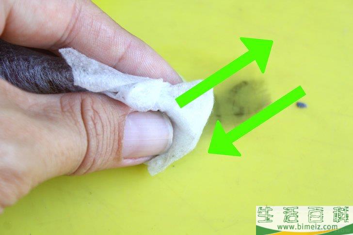 怎么去除Sharpie记号笔痕迹