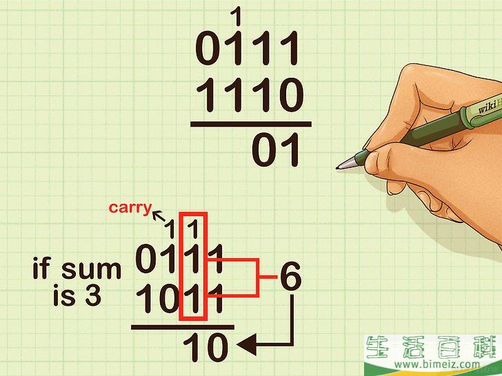 怎么做二进制加法