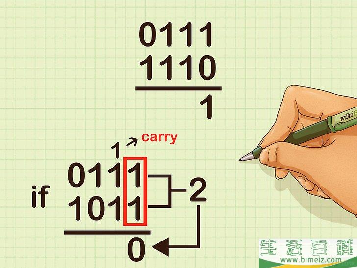 怎么做二进制加法