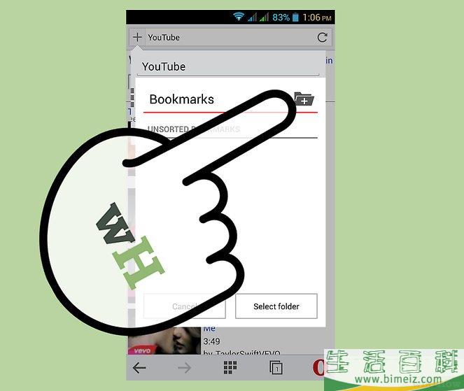 怎么使用Opera Mini网络浏览器(移动端)从YouTube网站下载视频