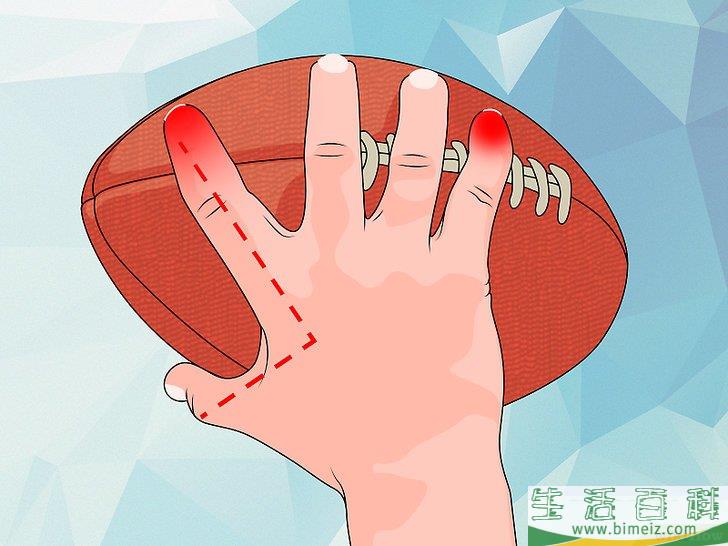 怎么扔橄榄球