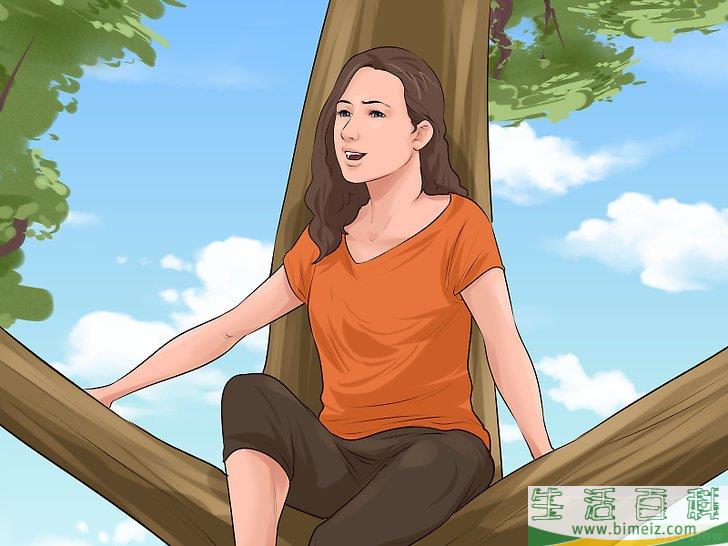 怎么爬树