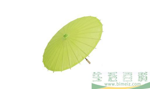 彩纸伞的搭配知识和保养技巧